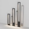 Lampa stojąca ogrodowa zewnętrzna słupek nowoczesna LED metalowa grafit prostokąt Bonn MAYTONI O425FL-L20GF